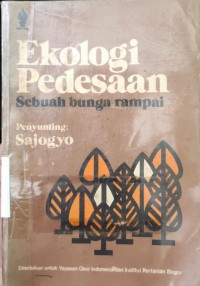 Image of Ekologi Pedesaan: Sebuah Bunga Rampai