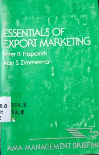 Image of Essentials of Export Marketing