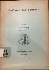 Image of Evaluasi dan Laporan