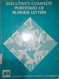 Image of Executive Complete Portofolio of Business Letters