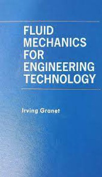 Image of Fluid Mechanics for engineering technology