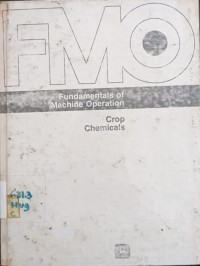Image of Fundamentals of Machine Operation Crop Chemicals