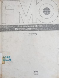 Image of Fundamentals of Machine Operation Planting