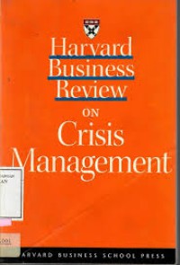 Image of Harvard Business Review on Crisis