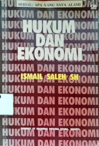 Image of Hukum dan Ekonomi