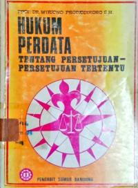 Image of Hukum Perdata Tentang Persetujuan-persetujuan Tertentu