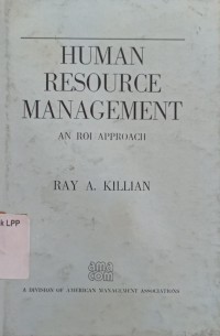 Image of Human Resource Management An ROI Approach