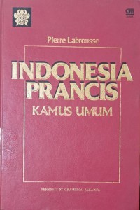 Image of Indonesia Perancis, kamus Umum