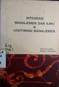 Image of Integrasi Manajemen dan Ilmu & Legitimasi Manajemen