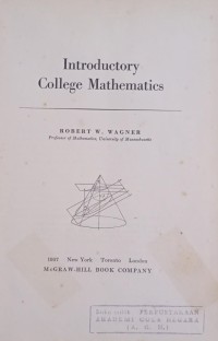Image of Introductory College Mathematics
