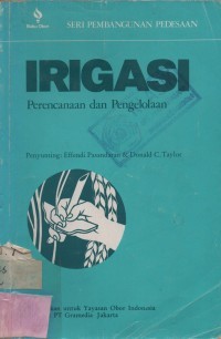 Image of Irigasi: Perencanaan dan Pengelolaan