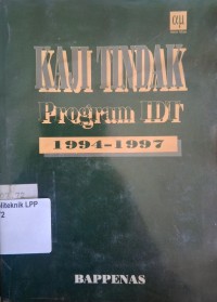 Image of Kaji Tindak Program IDT 1994-1997