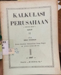 Image of Kalkulasi Perusahaan