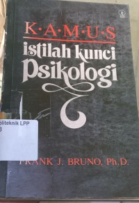 Image of Kamus Istilah Kunci Psikologi