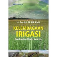 Image of Kelembagaan Irigasi; Pendekatan Model Kontrak