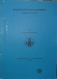 Image of Maintenance Management Pabrik Kelapa Sawit