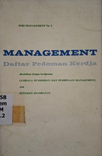 Image of Management : Daftar Pedoman Kerdja