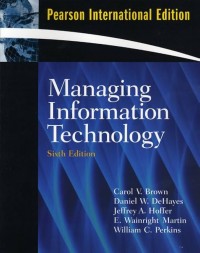 Image of Managing Information Technology