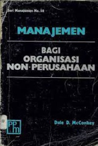 Image of Manajemen Bagi Organisasi Non Perusahaan