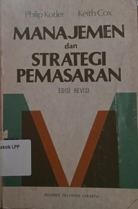 Image of MANAJEMEN DAN STRATEGI PEMASARAN