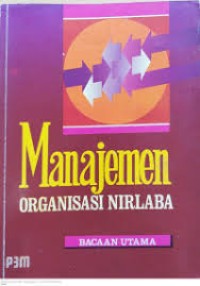 Image of Manajemen Organisasi Nirlaba