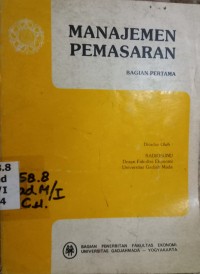 Image of Manajemen Pemasaran