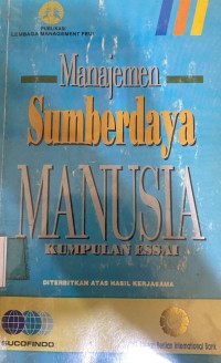 Image of Manajemen Sumber Daya Manusia Kumpulan Essai