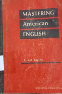 Image of MASTERING AMERICAN ENGLISH