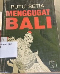 Image of Menggugat Bali: Menelusuri Perjalanan Budaya