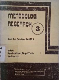 Image of Metodologi Research 3