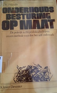 Image of Onderhouds Besturing Op Maat