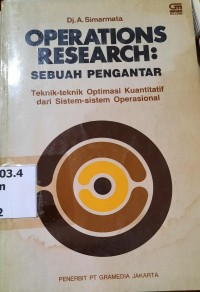 Image of Operations Research