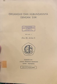Image of Organisasi dan Hubungannya Dengan SIM
