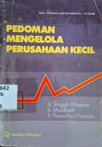 Image of Pedoman Mengelola Perusahaan Kecil