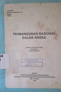 Image of Pembangunan Nasional dalam Angka