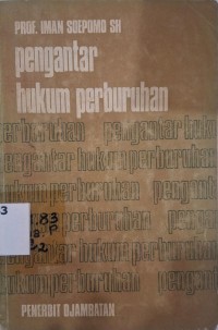Image of Pengantar Hukum Perburuhan