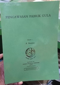 Image of PENGAWASAN PABRIK GULA
