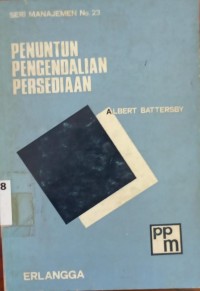Image of Penuntun Pengendalian Persediaan