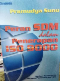 Image of Peran SDM Dalam Penerapan ISO 9000