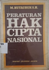 Image of Peraturan Hak Cipta Nasional