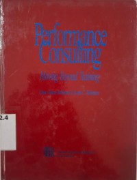 Image of Performance Consulting: Moving Beyond Training