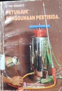 Image of Petunjuk Penggunaan Pestisida