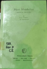 Image of Plant Metabolism (Second Edition)