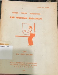 Image of Pokok-Pokok Pengertian Ilmu Hubungan Masyarakat