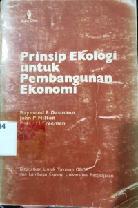 Image of Prinsip Ekologi untuk Pembangunan Nasional