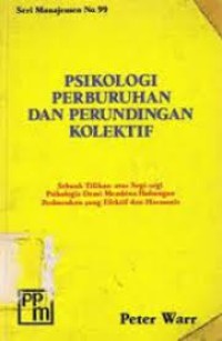 Image of Psikologi Perburuhan dan Perundingan Kolektif