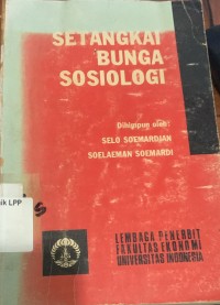 Image of Setangkai Bunga Sosiologi