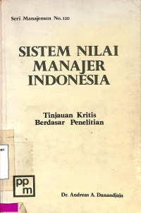 Image of Sistem Nilai Manajer Indonesia