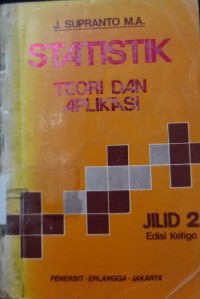 Image of Statistik: Teori dan Aplikasi Jilid 2