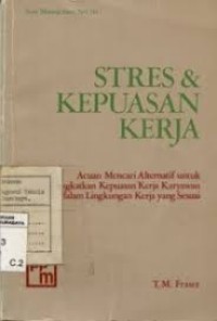 Image of Stres & Kepuasan Kerja
